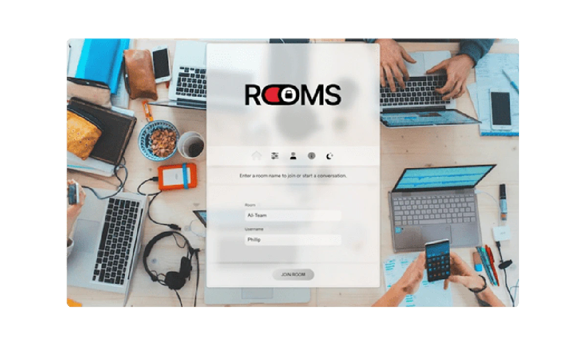 2. Join or Create a Room with Ease